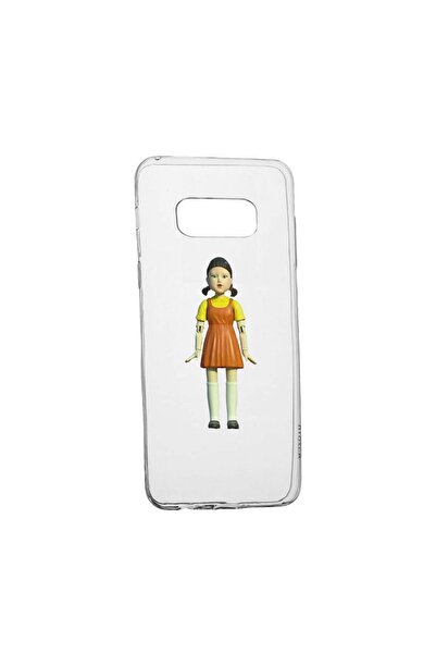 bestcase Husa Silicon Compatibila Cu Samsung Galaxy S8, Squid Game - Doll Gir...