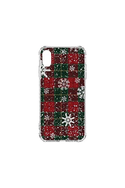 bestcase Husa Antișoc 1.5MM, compatibilă cu Apple iPhone XR, Model de Crăciun...