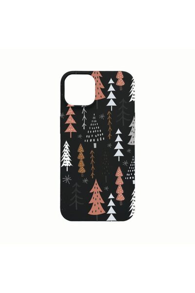 bestcase Husa Silicon, Compatibila cu Apple iPhone 14 Plus, Christmas Hand Dr...