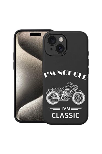 bestcase Θήκη Σιλικόνης Premium για Apple iPhone 15 Plus, Δεν είμαι γέρος, εί...