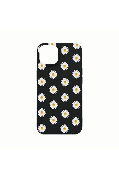 bestcase Θήκη σιλικόνης, Συμβατή με Apple iPhone 14, Χαρούμενα Λουλούδια Μαργ...