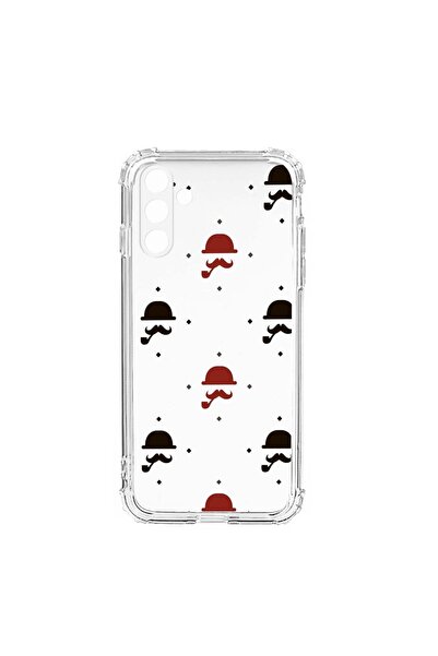 bestcase Αντικραδασμική Θήκη, Συμβατή με Samsung Galaxy S23, Σχέδιο Μουστάκι,...