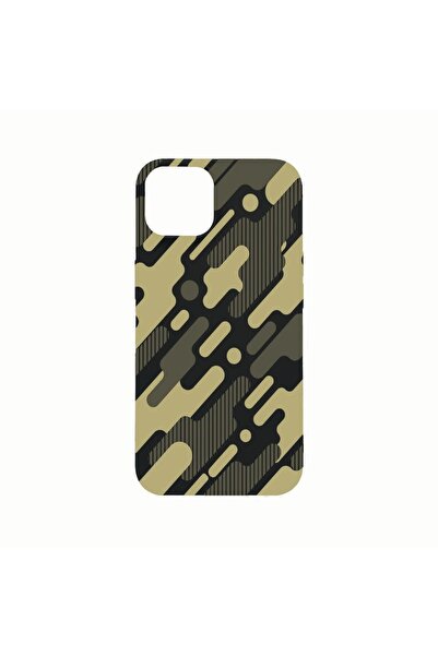 bestcase Θήκη σιλικόνης, Συμβατή με Apple iPhone 14 Plus, Πράσινο Καμουφλάζ, ...