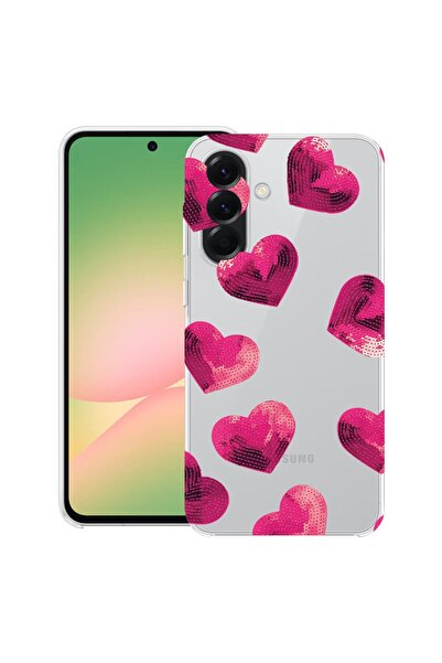 bestcase Θήκη για Samsung Galaxy A17 5G με Σχέδιο Καρδιάς, Διαφανής Λεπτή Σιλ...