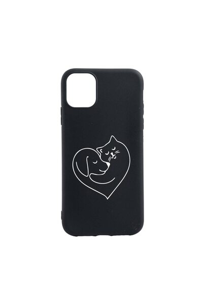 bestcase Θήκη σιλικόνης συμβατή με Apple iPhone 13 Pro, Σχέδιο Αγάπη Σκύλου κ...