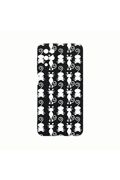bestcase Θήκη Σιλικόνης, Συμβατή με Samsung Galaxy A12, Γάτες, Ανθεκτική στη ...