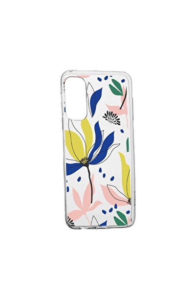 bestcase Θήκη σιλικόνης συμβατή με Samsung Galaxy S21, με σχέδιο λουλουδιών, ...