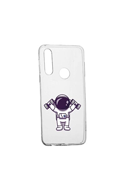 bestcase Θήκη σιλικόνης συμβατή με Motorola Moto E7, Astronaut Gym, ανθεκτική...