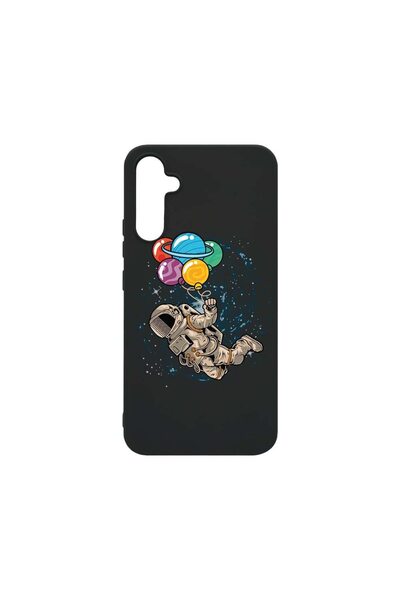 bestcase Θήκη, Συμβατή με Samsung Galaxy A34, Χαρούμενος Αστροναύτης, Λεπτή 0...