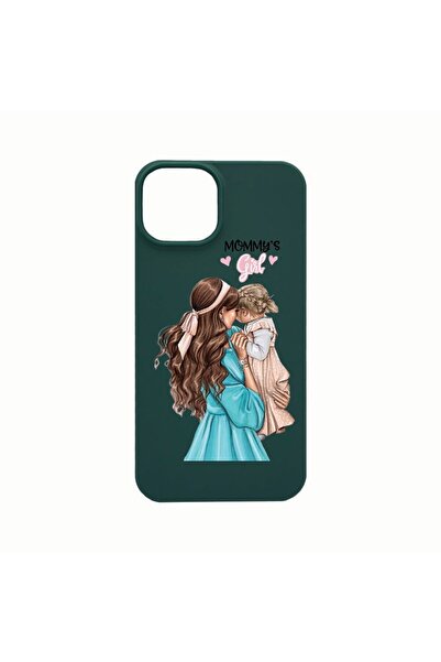 bestcase Θήκη σιλικόνης, Συμβατή με Apple iPhone 14 Plus, Κορίτσι της μαμάς, ...
