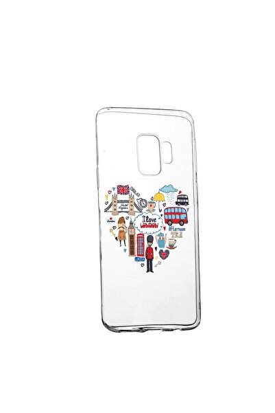 bestcase Θήκη σιλικόνης συμβατή με Xiaomi Redmi Note 8 Pro, Αγαπώ το Λονδίνο,...