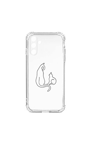 bestcase Αντικραδασμική Θήκη, Συμβατή με Samsung Galaxy S23, Αφηρημένη Γάτα, ...