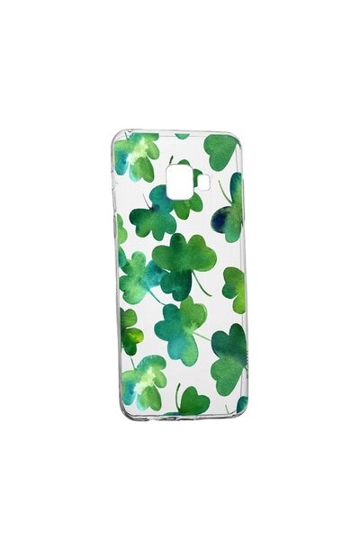 bestcase Θήκη με σχέδιο πράσινου φύλλου, για Samsung Galaxy J4 Plus 2018, ανθ...