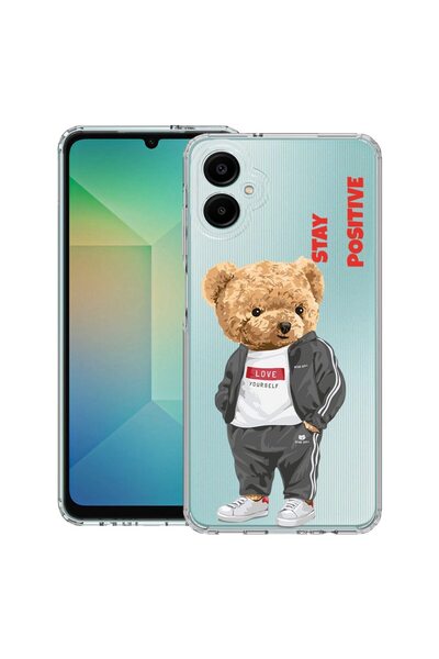 bestcase Θήκη για Samsung Galaxy A06 5G, Αντικραδασμική 1.5MM, Stay Positive ...