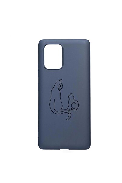 bestcase Θήκη σιλικόνης συμβατή με Samsung Galaxy M13 4G, Αφηρημένη Γάτα, Ανθ...