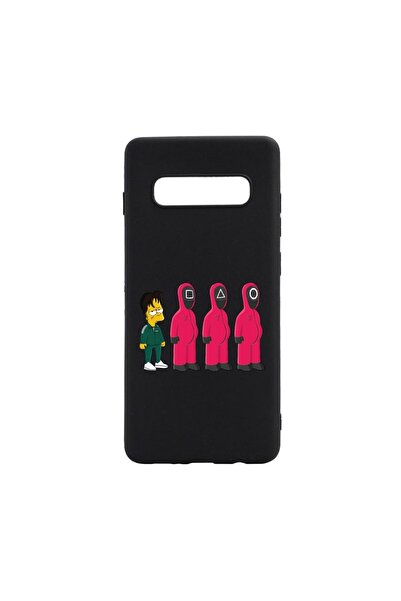 bestcase Θήκη σιλικόνης συμβατή με Samsung Galaxy S10 Plus, Squid Game - Simp...
