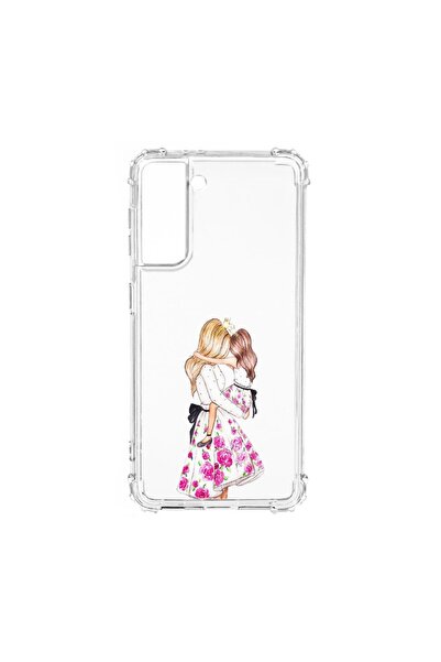 bestcase Αντικραδασμική Θήκη, Συμβατή με Samsung Galaxy S21 Plus, Κορίτσι της...