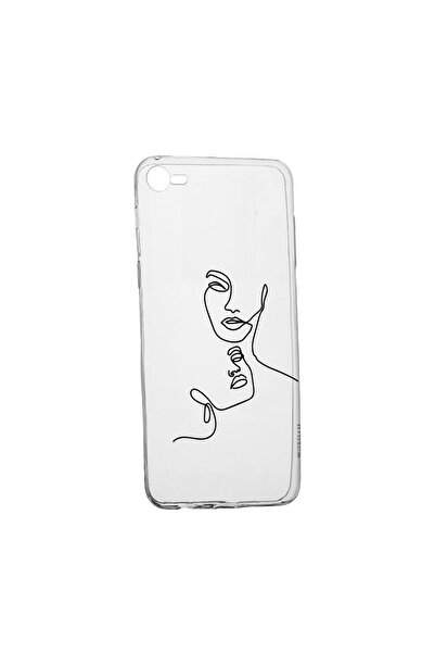 bestcase Θήκη σιλικόνης συμβατή με Apple iPhone 7 / 8, Αφηρημένο σχέδιο  "Αγά...
