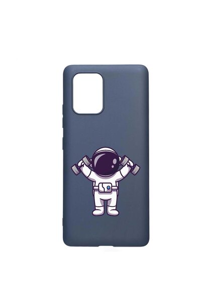 bestcase Husa Silicon Compatibila Cu Samsung Galaxy M13 4G, Astronaut Gym, re...