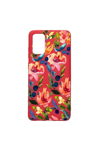 bestcase Husa Silicon, Compatibila Cu Samsung Galaxy M02s, Flowers Collection...