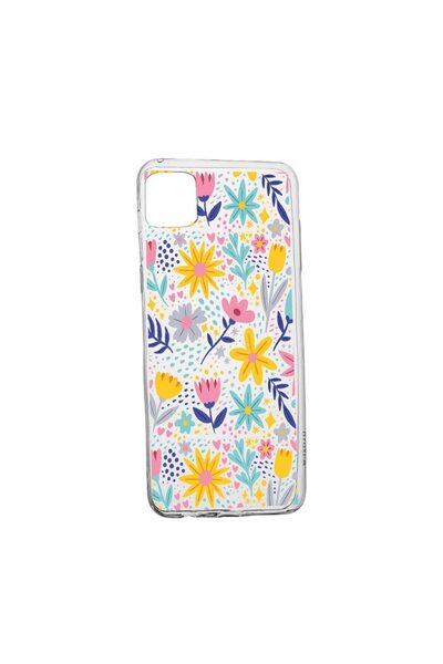 bestcase Θήκη σιλικόνης συμβατή με Apple iPhone 12 Mini, Μικρά Λουλούδια, ανθ...