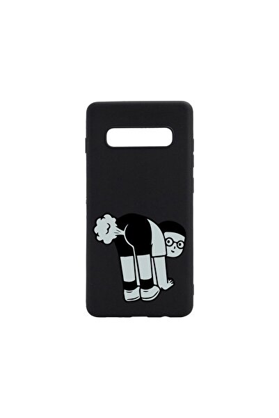 bestcase Λεπτή Θήκη Σιλικόνης 0.8MM, Συμβατή με Samsung Galaxy S10 Plus, Ανθε...