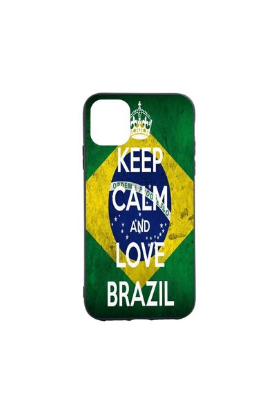 bestcase Θήκη σιλικόνης ποδοσφαίρου, Βραζιλία, συμβατή με Apple iPhone 13 Pro...