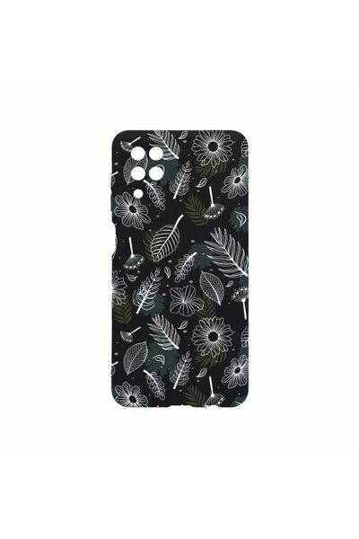 bestcase Θήκη Σιλικόνης, Συμβατή με Samsung Galaxy A12, Λουλούδια, Ανθεκτική ...