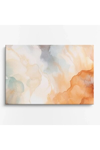 OEM Tablou pe pânză premium WOWCanvas, Abstract în nuanțe calde, 90 x 60 cm