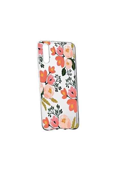 bestcase Θήκη Σιλικόνης με Λουλούδια, Παστέλ χρώματα, Συμβατή με Samsung Gala...