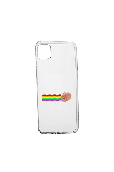 bestcase Θήκη Σιλικόνης Meme - ουράνιο τόξο, Συμβατή με Apple iPhone 13 Mini,...