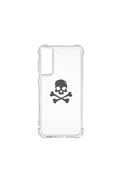 bestcase Husa Antișoc 1.5MM, Compatibilă cu Samsung Galaxy S22 Plus, Skull, T...