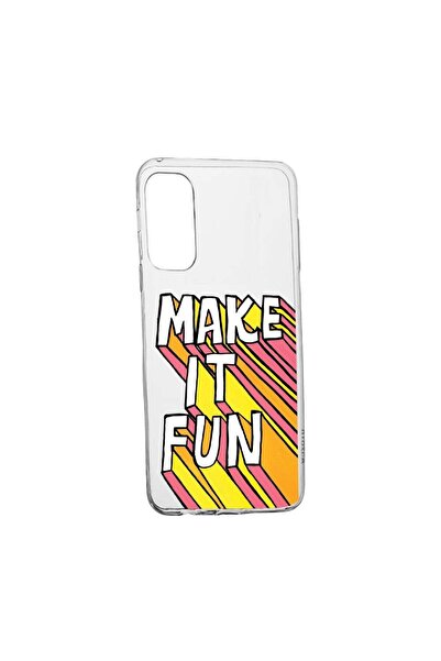 bestcase Make It Fun Θήκη Σιλικόνης, Συμβατή με Samsung Galaxy A02s, ανθεκτικ...