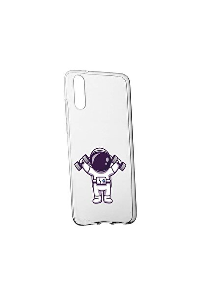 bestcase Husa Silicon Compatibila Cu Samsung Galaxy A50 / A50S, Astronaut Gym...