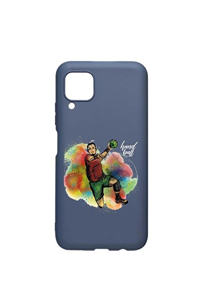 bestcase Θήκη σιλικόνης συμβατή με Samsung Galaxy M53, Παίκτης χάντμπολ, ανθε...