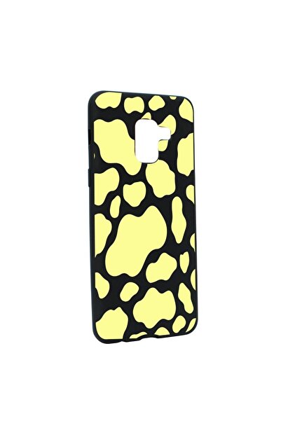 bestcase Θήκη σιλικόνης συμβατή με Samsung Galaxy A5 2018, Κίτρινη Αγελάδα, α...