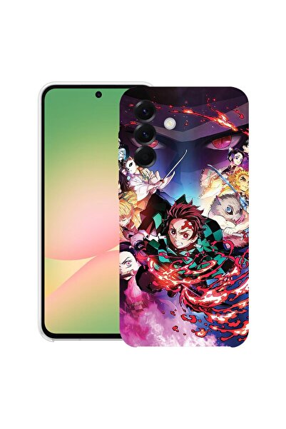 bestcase ¬Æ Husa pentru Samsung Galaxy M56 cu Design Demon Slayer, Clear Slim...