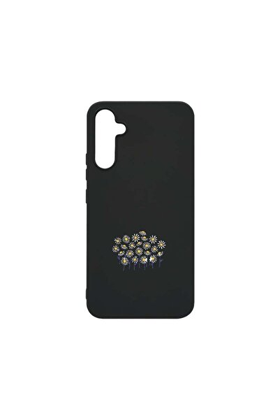 bestcase Θήκη, Συμβατή με Samsung Galaxy A34, Μικρά λουλούδια μαργαρίτες, Λεπ...