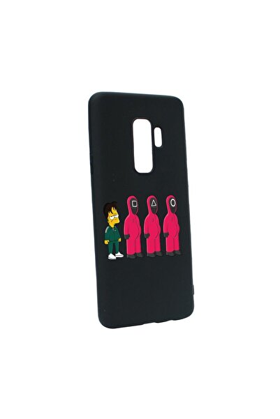 bestcase Θήκη σιλικόνης συμβατή με Samsung Galaxy S9, Squid Game - Simpson, α...