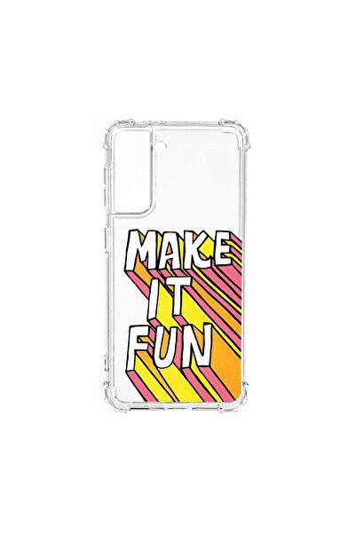 bestcase Husa Αντικραδασμική Θήκη Συμβατή με Samsung Galaxy S21 Plus, Make It...