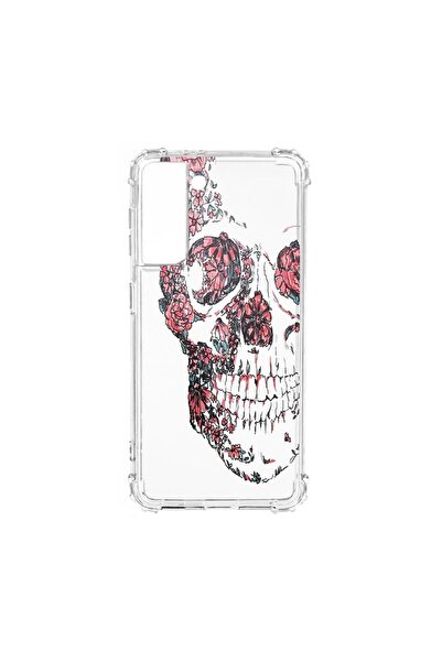 bestcase Husa Αντικραδασμική Θήκη Συμβατή με Samsung Galaxy S21, Σχέδιο Νεκρο...
