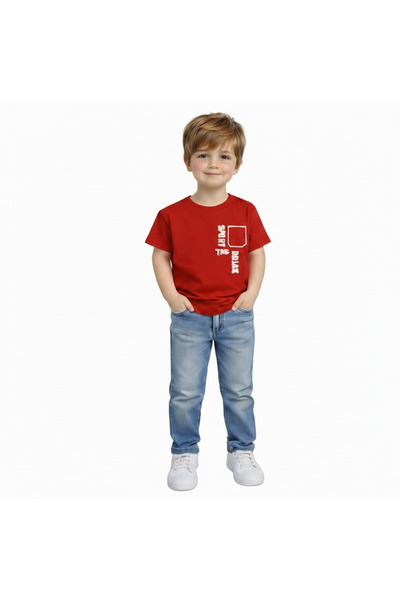 Yale Kids 3-8 Years Old Boy's 95% Cotton T-Shirt