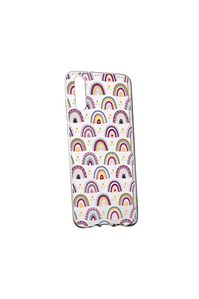 bestcase Θήκη σιλικόνης συμβατή με Samsung Galaxy A13, Σχέδιο ουράνιο τόξο ζω...