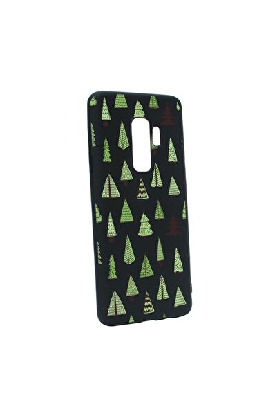 bestcase Husa Silicon Compatibila Cu Samsung Galaxy S9, Christmas Tree Shapes...
