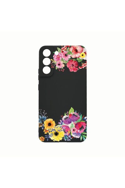 bestcase Θήκη Σιλικόνης, Συμβατή με Samsung Galaxy S21, Λουλούδια, Ανθεκτική ...
