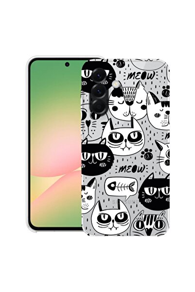 bestcase Θήκη για Samsung Galaxy S25 FE με Σχέδιο Cool Cats, Διαφανής Λεπτή Σ...