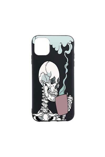 bestcase Husa Thinking Skull, pentru Samsung Galaxy A12, rezistenta la uzura,...