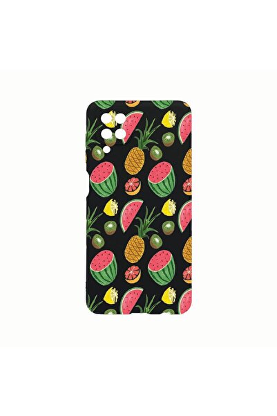 bestcase Θήκη Σιλικόνης, Συμβατή με Samsung Galaxy A12, Σχέδιο Ανανά, Ανθεκτι...
