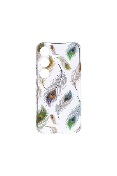 bestcase Διαφανής Θήκη Σιλικόνης 2MM, Συμβατή με Samsung Galaxy A25, Λουλούδι...