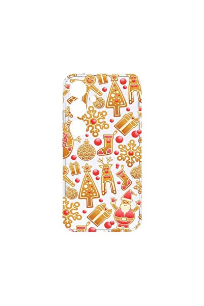 bestcase Διαφανής Θήκη Σιλικόνης 2MM, Συμβατή με Samsung Galaxy A25, Xmas, Αν...